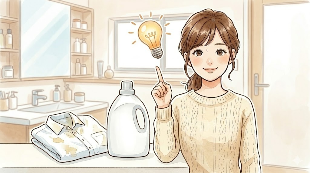 人差し指を立ててポイントを伝える女性のイラスト